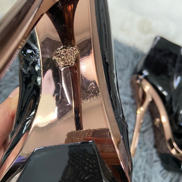 Versace open booties size 37 - Picture 6 of 7